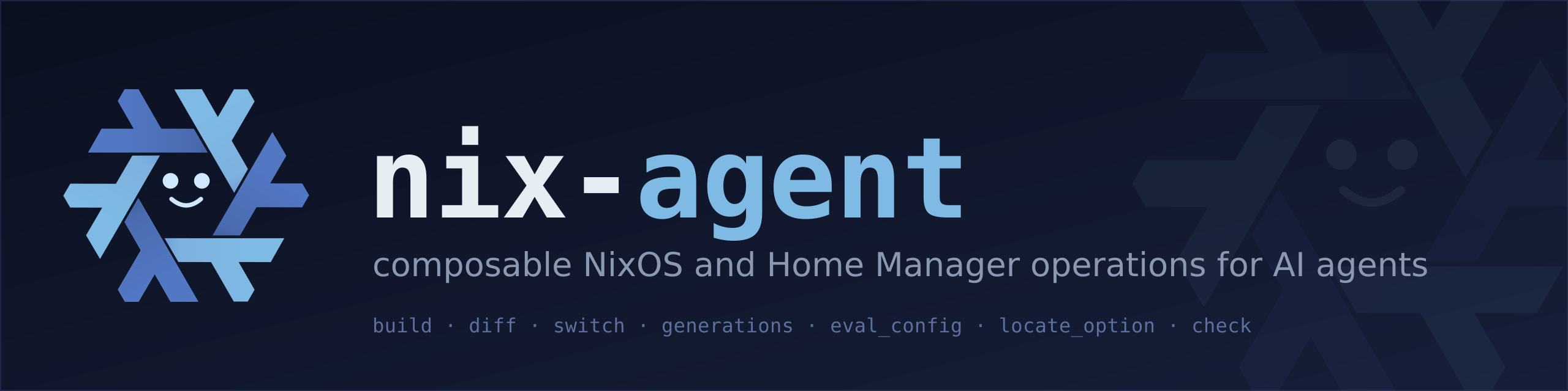 nix-agent: composable NixOS and Home Manager operations for AI agents
